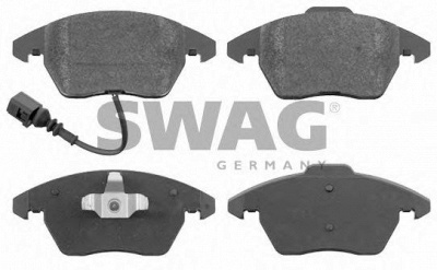 SWAG 30916502 -  Комплект тормозных колодок, дисковый тормоз