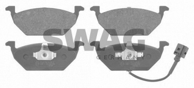 SWAG 30916617 -  Комплект тормозных колодок, дисковый тормоз