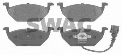 SWAG 30916618 -  Комплект тормозных колодок, дисковый тормоз
