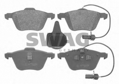SWAG 30916629 -  Комплект тормозных колодок, дисковый тормоз