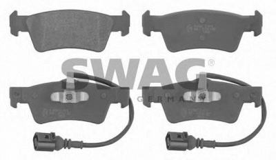 SWAG 30916669 -  Комплект тормозных колодок, дисковый тормоз