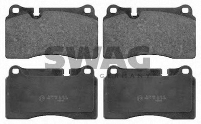 SWAG 30916734 -  Комплект тормозных колодок, дисковый тормоз