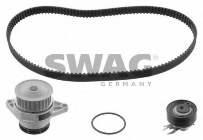 SWAG 30932741 -  Водяной насос + комплект зубчатого ремня