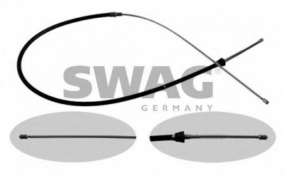 SWAG 30936348 -  Трос, стояночная тормозная система