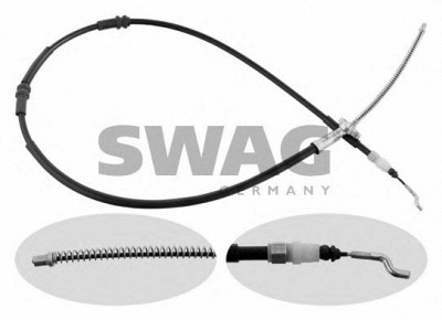 SWAG 30936711 -  Трос, стояночная тормозная система