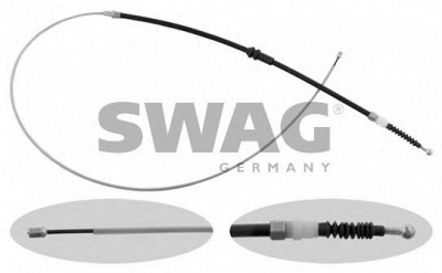 SWAG 30936957 -  Трос, стояночная тормозная система