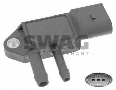 SWAG 30940767 -  Датчик, давление выхлопных газов