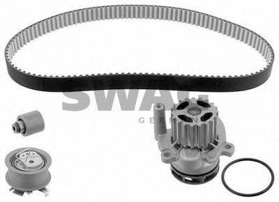 SWAG 30945133 -  Водяной насос + комплект зубчатого ремня