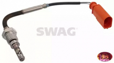 SWAG 30949277 -  Датчик, температура выхлопных газов