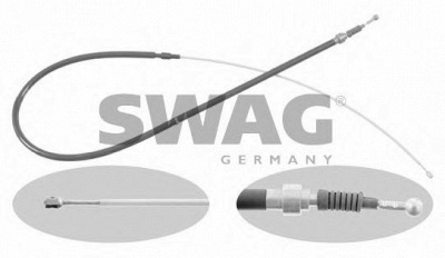SWAG 32922736 -  Трос, стояночная тормозная система