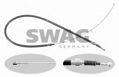 SWAG 32922884 -  Трос, стояночная тормозная система