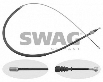 SWAG 32924412 -  Трос, стояночная тормозная система