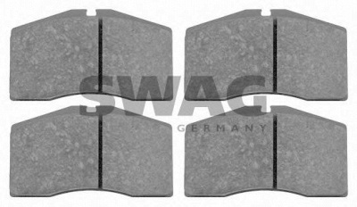 SWAG 38916514 -  Комплект тормозных колодок, дисковый тормоз