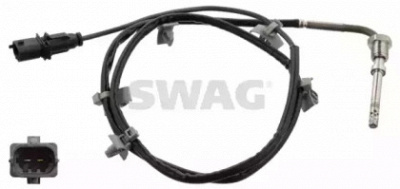 SWAG 40100824 -  Датчик, температура выхлопных газов