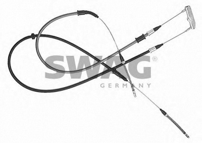 SWAG 40904666 -  Трос, стояночная тормозная система