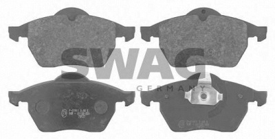 SWAG 40916107 -  Комплект тормозных колодок, дисковый тормоз