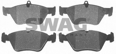 SWAG 40916234 -  Комплект тормозных колодок, дисковый тормоз