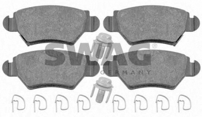 SWAG 40916445 -  Комплект тормозных колодок, дисковый тормоз