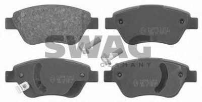 SWAG 40916627 -  Комплект тормозных колодок, дисковый тормоз
