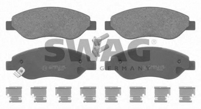 SWAG 40916698 -  Комплект тормозных колодок, дисковый тормоз