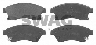 SWAG 40916789 -  Комплект тормозных колодок, дисковый тормоз