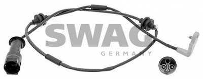 SWAG 40917204 -  Сигнализатор, износ тормозных колодок