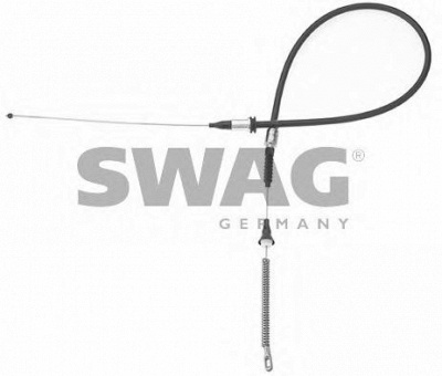 SWAG 40917307 -  Трос, стояночная тормозная система