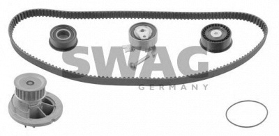 SWAG 40933828 -  Водяной насос + комплект зубчатого ремня