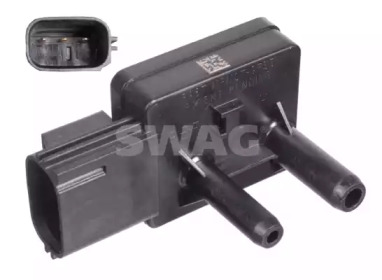 SWAG 50100855 -  Датчик, давление выхлопных газов