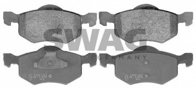 SWAG 50116067 -  Комплект тормозных колодок, дисковый тормоз