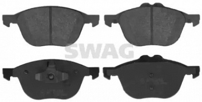 SWAG 50116224 -  Комплект тормозных колодок, дисковый тормоз