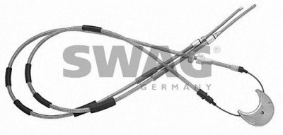 SWAG 50905843 -  Трос, стояночная тормозная система