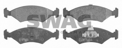 SWAG 50916040 -  Комплект тормозных колодок, дисковый тормоз