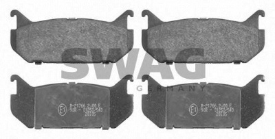 SWAG 50916194 -  Комплект тормозных колодок, дисковый тормоз