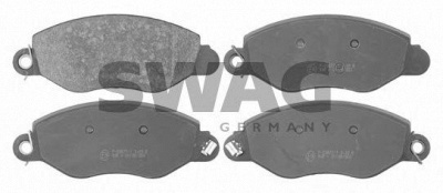 SWAG 50916424 -  Комплект тормозных колодок, дисковый тормоз