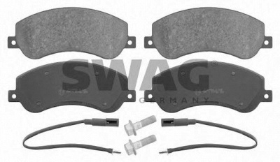 SWAG 50916637 -  Комплект тормозных колодок, дисковый тормоз