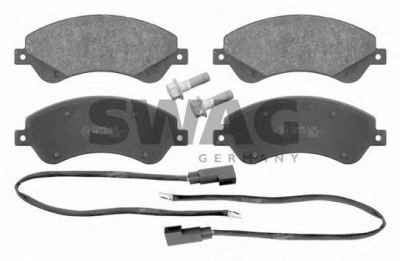 SWAG 50916673 -  Комплект тормозных колодок, дисковый тормоз