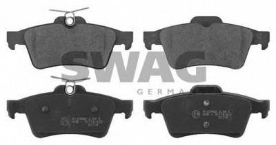 SWAG 50916864 -  Комплект тормозных колодок, дисковый тормоз