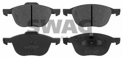SWAG 50916871 -  Комплект тормозных колодок, дисковый тормоз