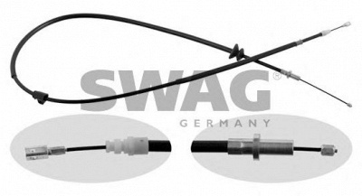 SWAG 55933159 -  Трос, стояночная тормозная система