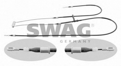 SWAG 57929305 -  Трос, стояночная тормозная система