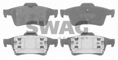 SWAG 60916428 -  Комплект тормозных колодок, дисковый тормоз