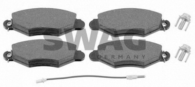SWAG 60916441 -  Комплект тормозных колодок, дисковый тормоз