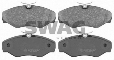 SWAG 60916473 -  Комплект тормозных колодок, дисковый тормоз