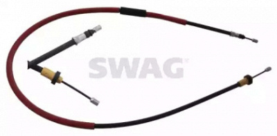 SWAG 60949621 -  Трос, стояночная тормозная система