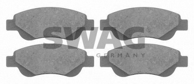 SWAG 62916589 -  Комплект тормозных колодок, дисковый тормоз