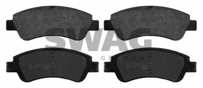 SWAG 62916765 -  Комплект тормозных колодок, дисковый тормоз