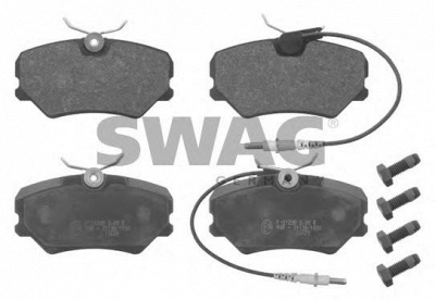 SWAG 62916818 -  Комплект тормозных колодок, дисковый тормоз