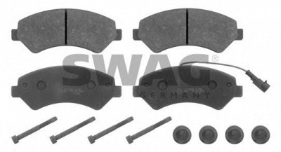 SWAG 62916840 -  Комплект тормозных колодок, дисковый тормоз