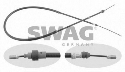 SWAG 62929362 -  Трос, стояночная тормозная система